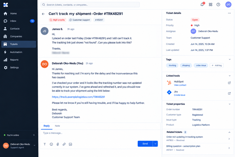 High-Volume Support — LoadTally